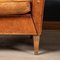 20th Century Art Deco Style Dutch Sheepskin Leather Club Chairs, Set of 2, Image 22