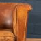 20th Century Art Deco Style Dutch Sheepskin Leather Club Chairs, Set of 2 9