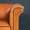 20th Century Art Deco Style Dutch Sheepskin Leather Club Chairs, Set of 2 13