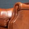 Club chair in pelle di pecora, XX secolo, set di 2, Immagine 9