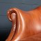 20th Century Dutch Sheepskin Leather Club Chairs, Set of 2 11