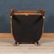 20th Century Dutch Sheepskin Leather Tub Chair 6