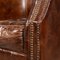 20th Century English Sheepskin Leather Tub Chairs, Set of 2 12