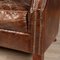20th Century English Sheepskin Leather Tub Chairs, Set of 2 14