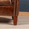 20th Century English Sheepskin Leather Tub Chairs, Set of 2, Image 15