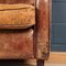 20th Century Art Deco Style Dutch Sheepskin Leather Club Chairs, Set of 2 12