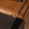 20th Century Dutch Sheepskin Leather Tub Chair 22