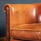 20th Century Dutch Sheepskin Leather Club Chairs, Set of 2 12