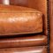 20th Century Dutch Sheepskin Leather Club Chairs, Set of 2 2