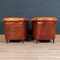 20th Century Dutch Sheepskin Leather Club Chairs, Set of 2 21