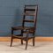 20th Century Metamorphic Oak Library Chair, England, 1900s, Image 3