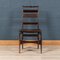 20th Century Metamorphic Oak Library Chair, England, 1900s 2