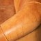 20th Century Dutch Tan Sheepskin Leather 2-Seat Sofa 22