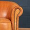 20th Century Dutch Tan Sheepskin Leather 2-Seat Sofa 10
