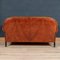 Art Deco Ledersofa mit 2 Sitzen im Art Deco Stil aus Frankreich, 20. Jh 4