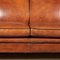 20th Century Art Deco Style Dutch Tan Sheepskin Leather 2-Seat Sofa 13