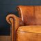 20th Century Dutch Tan Sheepskin Leather 2-Seat Sofa, Image 7