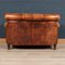 20th Century Dutch Tan Sheepskin Leather 2-Seat Sofa 3
