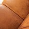 20th Century Dutch Tan Sheepskin Leather 2-Seat Sofa 15