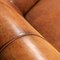 20th Century Dutch Tan Sheepskin Leather 2-Seat Sofa 26