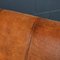 20th Century Dutch Tan Sheepskin Leather 2-Seat Sofa 23