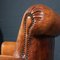 20th Century Dutch Tan Sheepskin Leather 2-Seat Sofa, Image 11