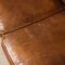 20th Century Dutch Tan Sheepskin Leather 2-Seat Sofa, Image 18