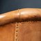 20th Century Dutch Tan Sheepskin Leather 2-Seat Sofa 14