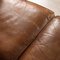 20th Century Dutch Tan Sheepskin Leather 2-Seat Sofa, Image 17