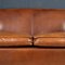 20th Century Dutch Tan Sheepskin Leather 2-Seat Sofa 15