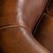 20th Century Dutch Tan Sheepskin Leather 2-Seat Sofa, Image 19