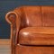 20th Century Dutch Tan Sheepskin Leather 2-Seat Sofa, Image 6