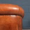 20th Century Dutch Tan Sheepskin Leather 2-Seat Sofa, Image 27