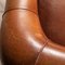 20th Century Dutch Tan Sheepskin Leather 2-Seat Sofa 25