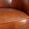 20th Century Dutch Tan Sheepskin Leather 2-Seat Sofa, Image 20