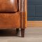 20th Century Dutch Tan Sheepskin Leather 2-Seat Sofa, Image 12