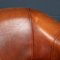 20th Century Dutch Tan Sheepskin Leather 2-Seat Sofa 22