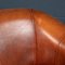 20th Century Dutch Tan Sheepskin Leather 2-Seat Sofa, Image 22