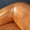 20th Century Dutch Tan Sheepskin Leather 2-Seat Sofa 15