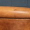 20th Century Dutch Tan Sheepskin Leather 2-Seat Sofa 21