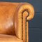 20th Century Dutch Tan Sheepskin Leather 2-Seat Sofa 6