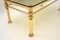 Vintage Brass & Glass Coffee Table, 1970s 4