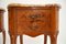 Tables de Chevet Antique avec Tables en Marbre, France, Set de 2 5