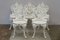 Victorian Cast Iron Garden Chairs from Coalbrookdale, 1880s, Set of 5 3