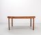 Extendable Teak No. 25 Dining Table by H. W. Klein for Bramin, Set of 2, Image 2