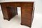 Antique Georgian Style Leather Top Pedestal Desk, Image 9