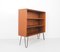 Libreria vintage in teak con gambe a forcina, Danimarca, Immagine 4