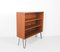 Libreria vintage in teak con gambe a forcina, Danimarca, Immagine 5