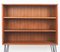 Libreria vintage in teak con gambe a forcina, Danimarca, Immagine 2