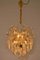 Thick Textured Clear Glass Chandelier by J. T. Kalmar 5